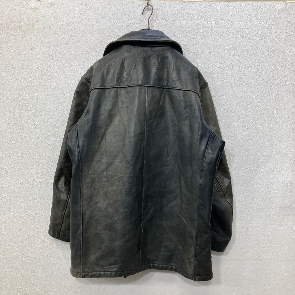 Schott レザーカーコート XLサイズ位 表記サイズ42 ショット アメリカ