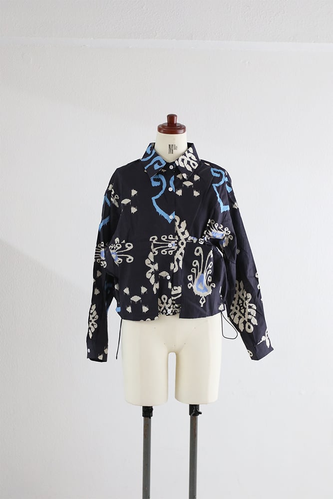 エスニックポケットシャツ/ Ethnic pocket shirt(W26S1010H)