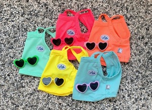 【THEREST OF LIFE】COOL WATER CROP (NEON YELLOW))