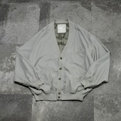 MALAGRIDA COLLECTION design smooth blouson cardigan