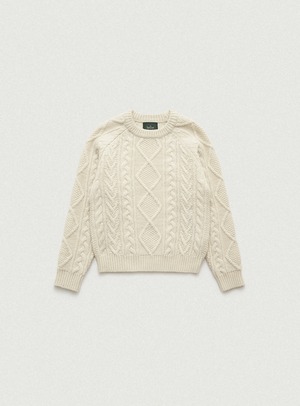 [The Barnnet] Tricot Cable Knit Sweater 正規品 韓国ブランド 韓国通販 韓国代行 韓国ファッション ザ バーネット ザバーネット thebarnnet 日本 店舗