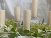 calm candle : sand wax / color
