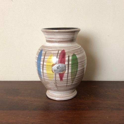 WEST GERMANY AK KERAMIK SMALL VASE