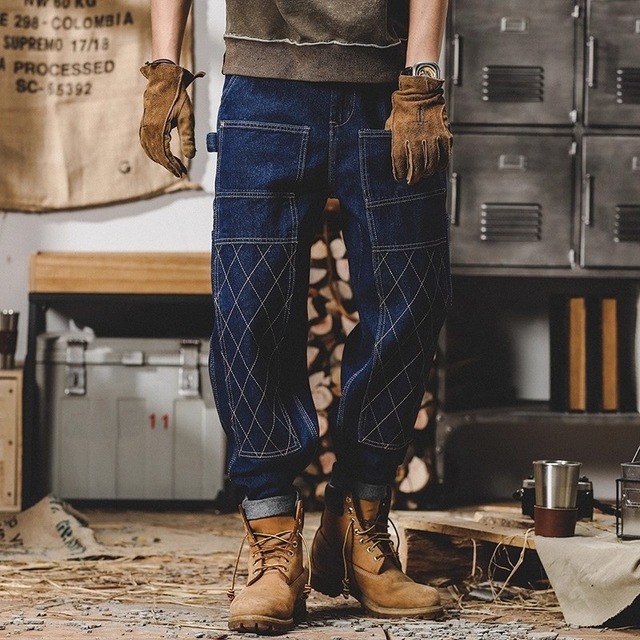 Patchwork Design Painter Pants ◇H0795