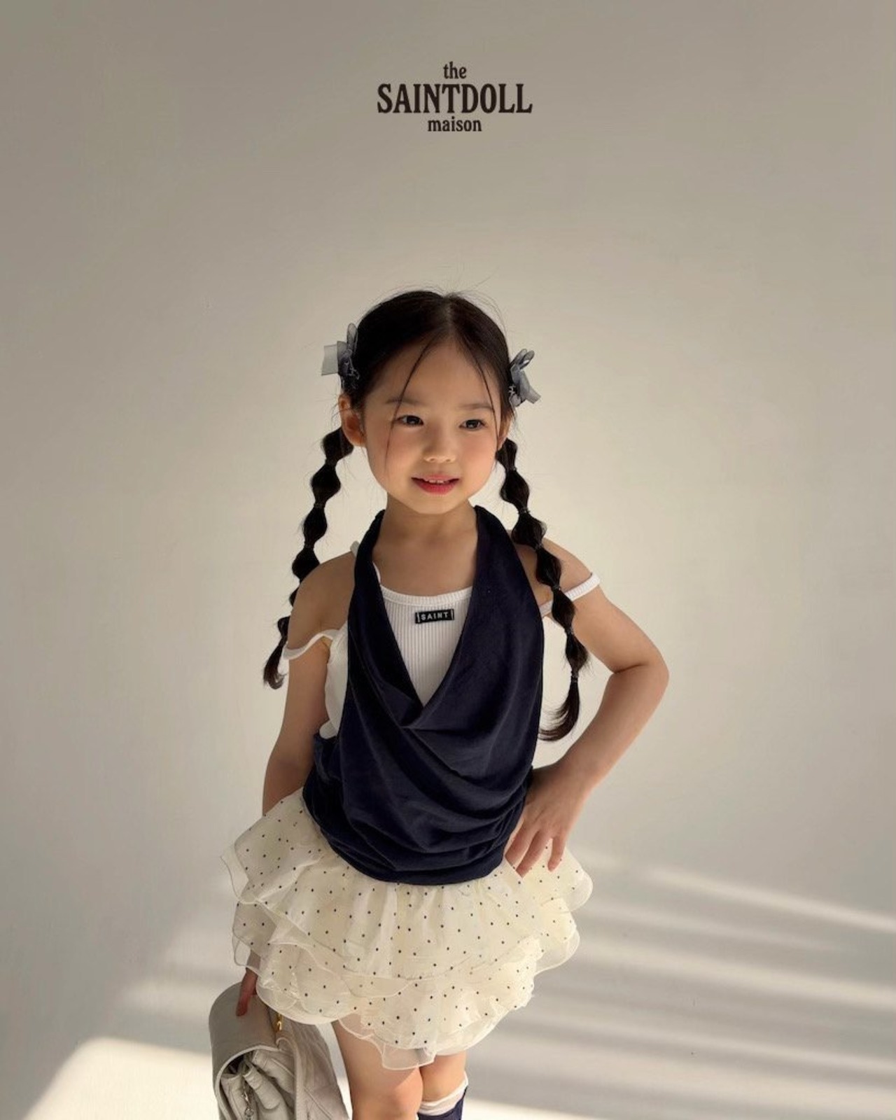[SAINTDOLL] Halterneck Sleeveless (adult) / [세인트돌] 홀터넥나시 (adult)