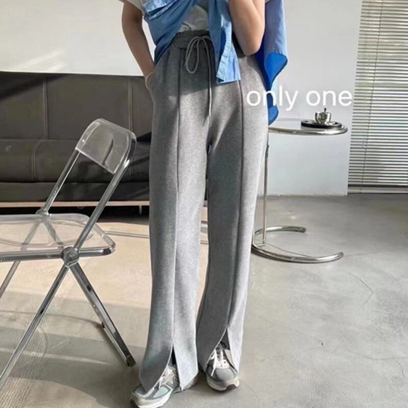 パンツ スプリングハイウェスト 大きめサイズ 春物 ミックスインファッション42872763967