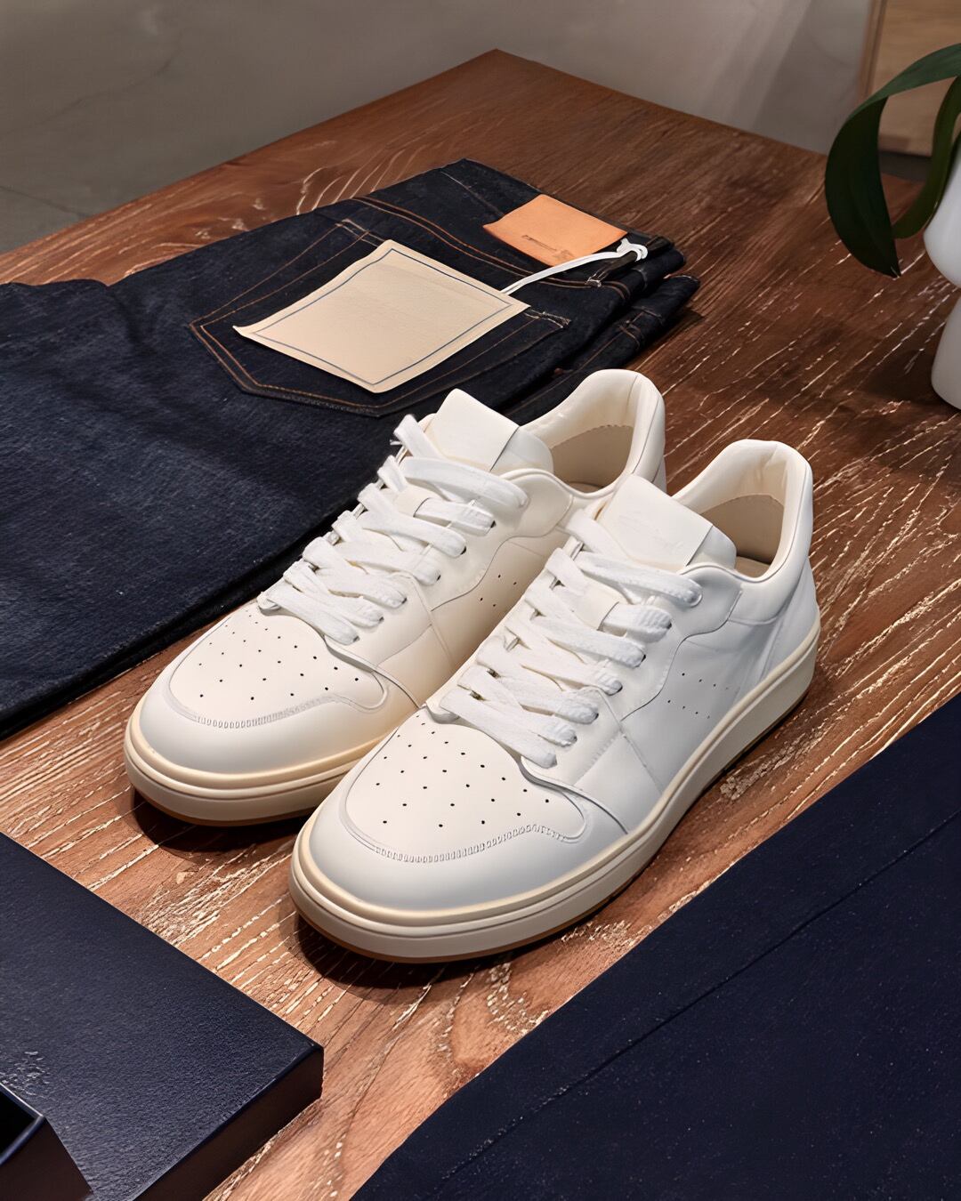 レトロ ローカットスニーカー E0108