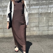 ★OUTLET★ チェッカーロングワンピ