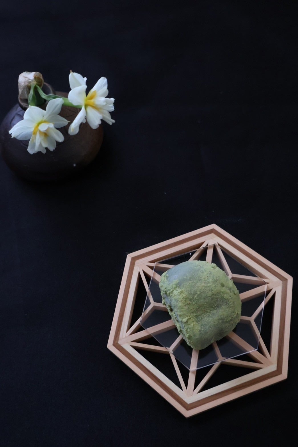 六角アクリル板（組子コースター用）Hexagonal Acrylic Plate (For