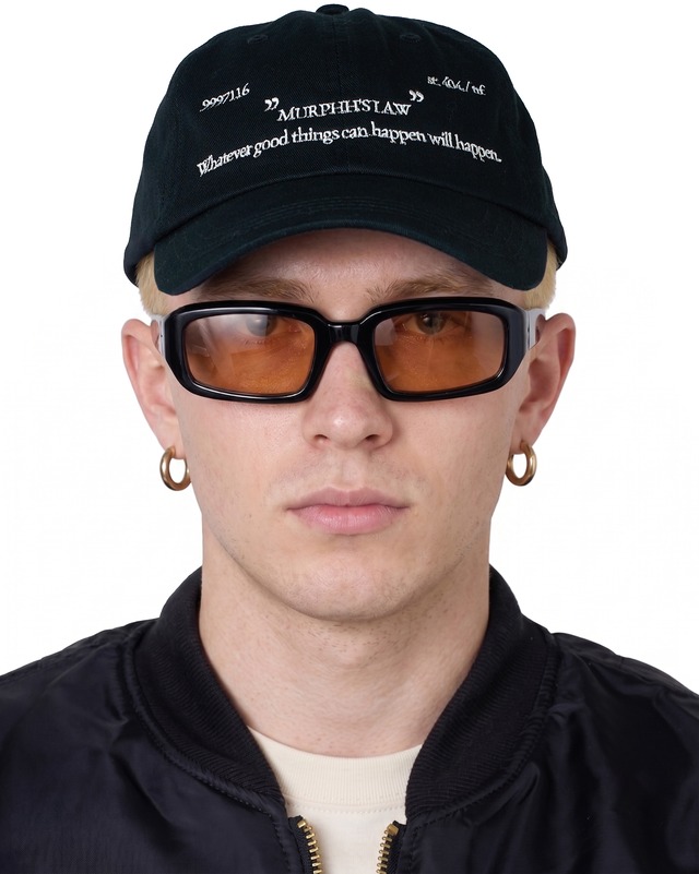 MURPHH  "MURPHH'S LAW" CAP〔BLACK〕
