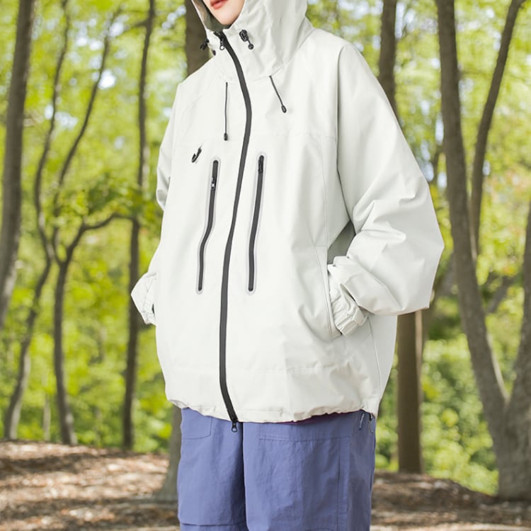 Full Zip-up Long Sleeve Jacket ‐4col‐ A0607