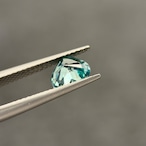 カラーチェンジジルコン 7.2x5.9mm, 1.52ct, ミャンマー産