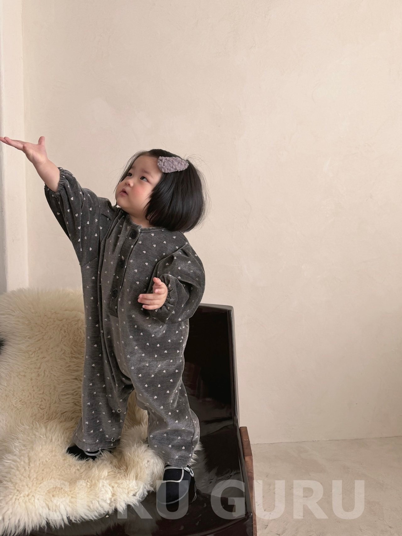 GURUGURU［取寄］velour romper 26winter