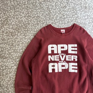 A Bathing Ape / 90’-00’s Design sweat size M