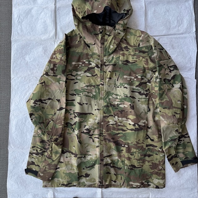 パタゴニア フラーリー シェルジャケット ロストアロー Patagonia Lost Arrow Flurry Shell Jacket デッドストック マルチカム 迷彩 ミリタリー XL 画像2