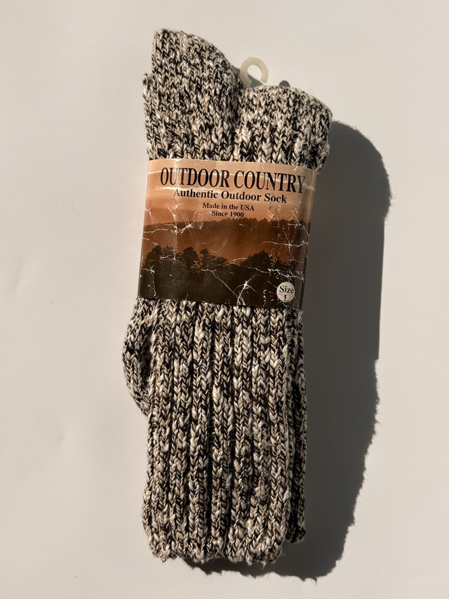 USA製 Deadstock!! Outdoor Cotton Socks made in USA