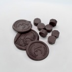 Sealing Wax Octagon matte series/30. 茶黒 Chaguro/シーリングワックス オクタゴンマットシリーズ thumbnail 1