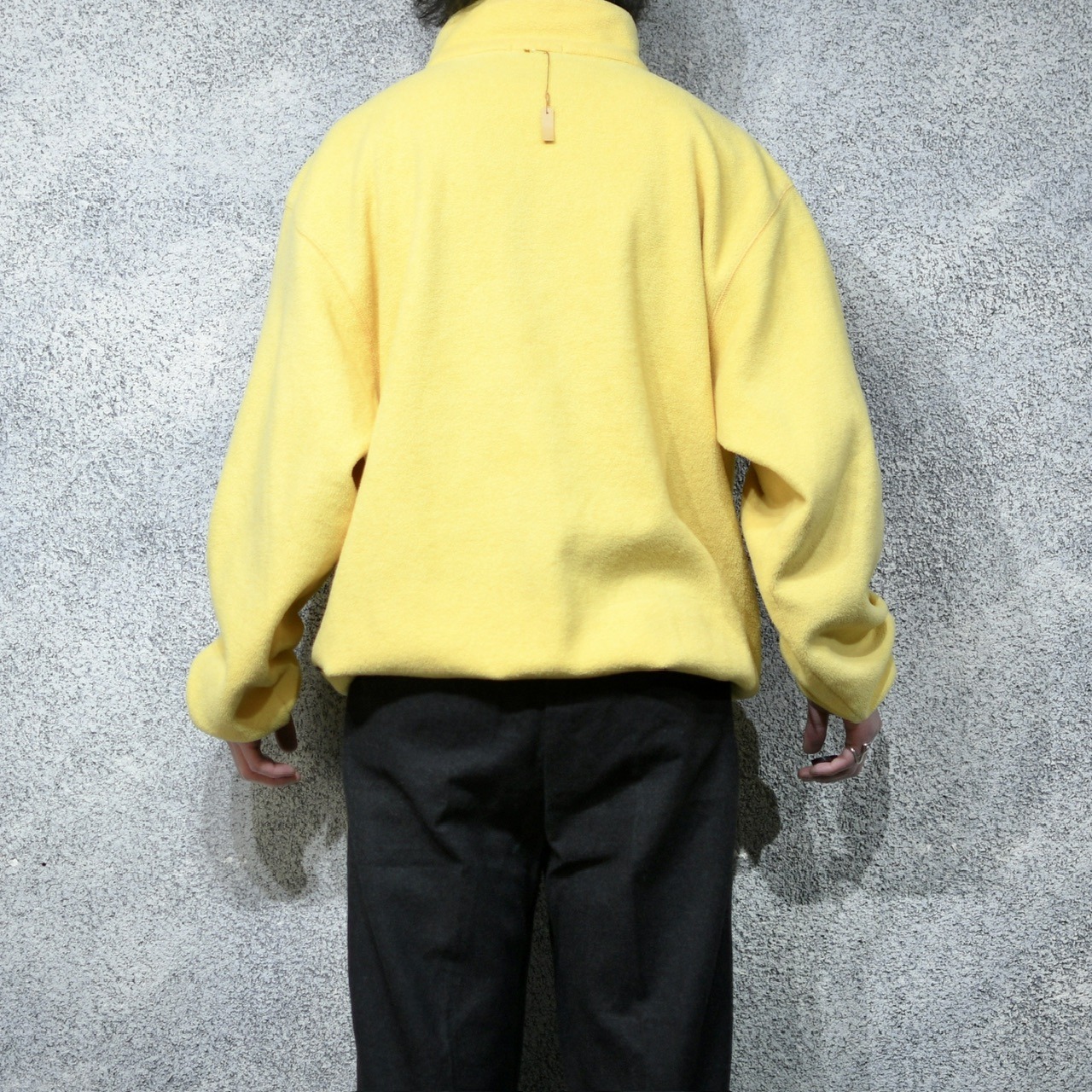 NAUTICA half zip fleece yellow