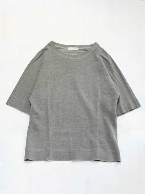 FACTORY・麻　ドルマンカットソー・アイスブルー