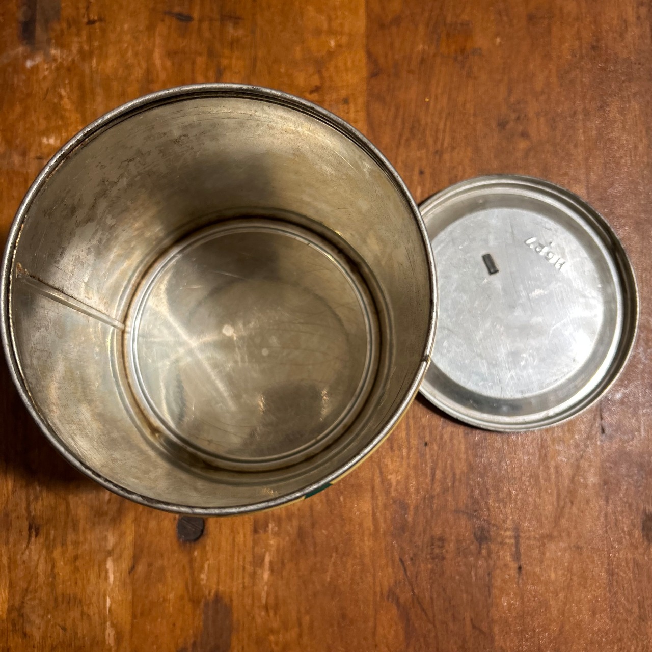 Spry ショートニング缶 1940年代 T-357