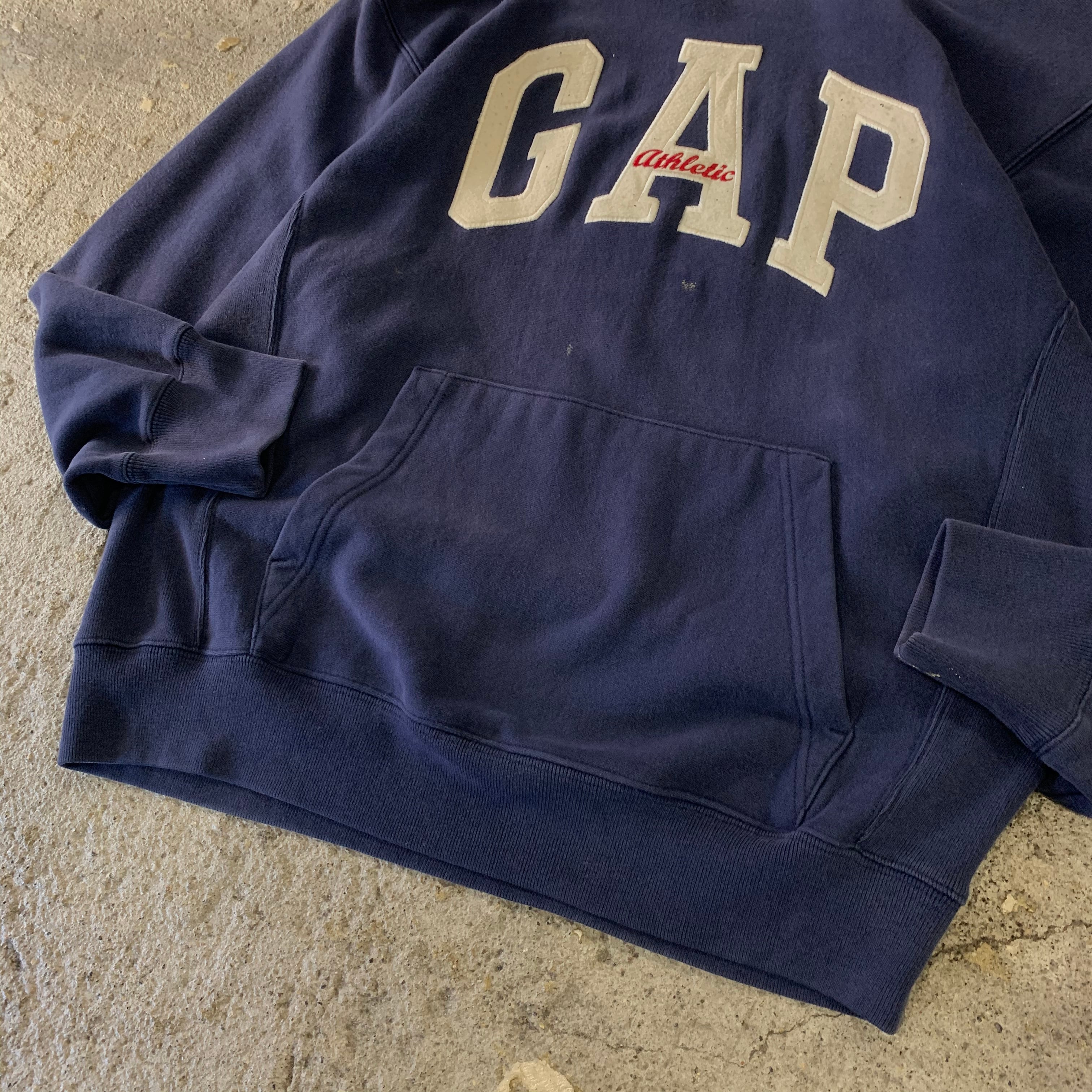 90s GAP athletic sweat parka | What