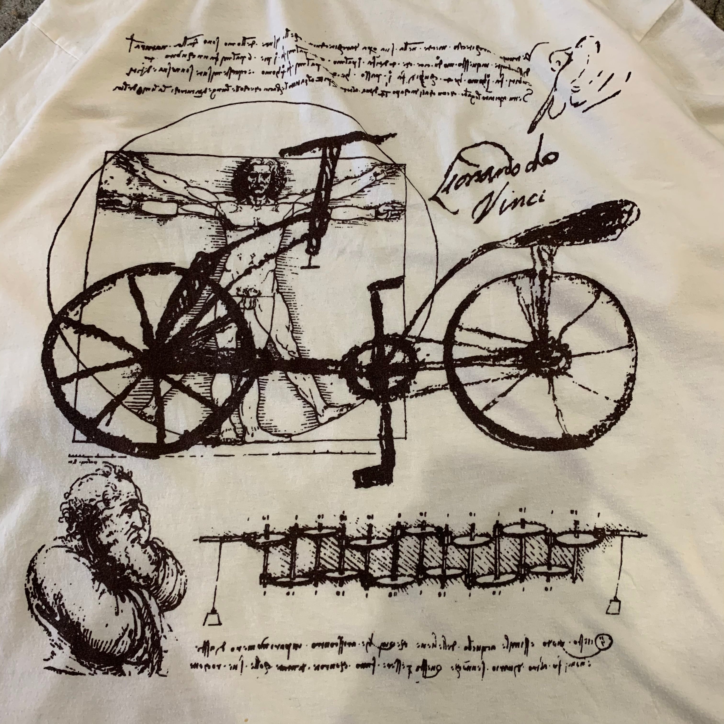 90s〜 Leonardo da Vinci T-shirt | What