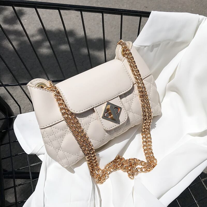 オールマッチスモールバッグ女性バッグ2020ニューウェーブネットレッドファッションダイヤモンドチェーンバッグショルダーバッグワイルドメッセンジャーバッグ Tiancai_Wing_Bag2354904