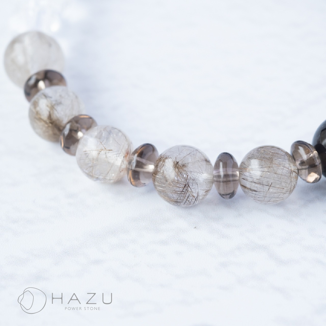 身を守り、道を開く［シルバールチルクォーツ／モリオン／水晶／スモーキークォーツ］