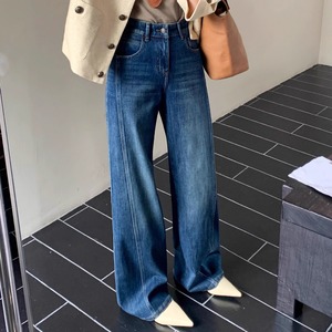 flare denim　103100
