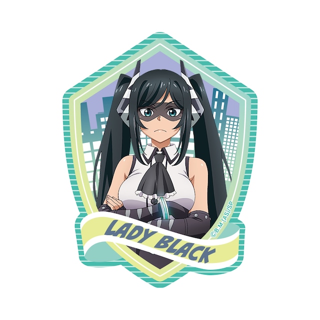 SHY ステッカー レディ・ブラック
