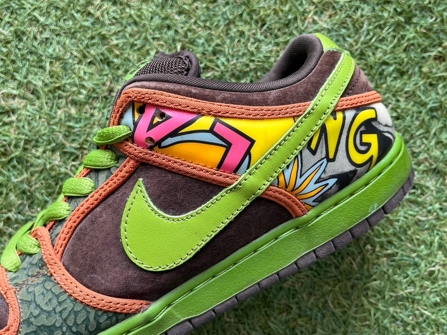 NIKE SB DUNK LOW PRM DE LA SOUL QS SAFARI 789841-332 26.5cm 61811 