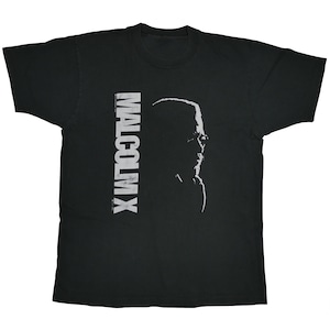 USED【L】 Vintage 90s Malcolm X Tee / ©1991