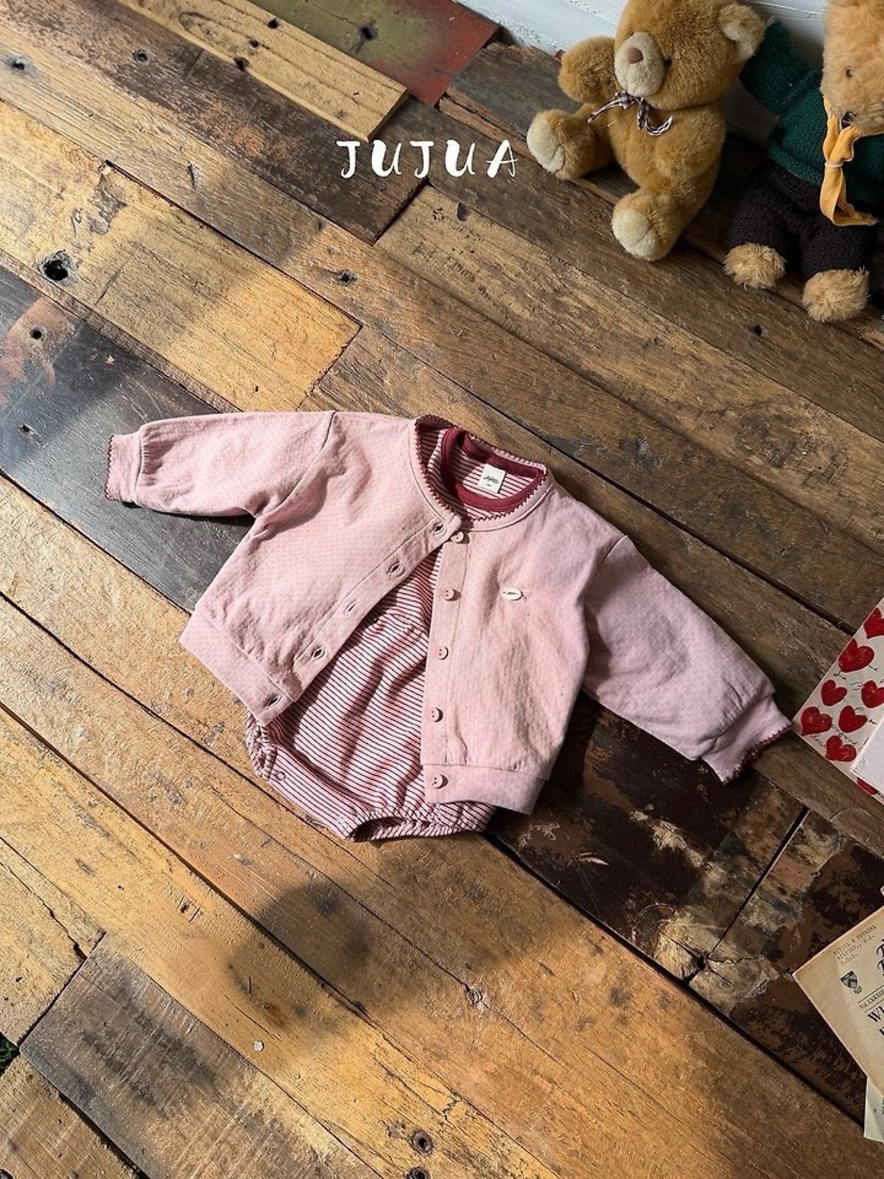 韓国子供服 / JUJUA / 26Autumn / モモスーツ / 秋服 *6M~18M*