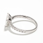 ダイヤモンド デザインリング pt900 / I / SI2 / 1.072ct / 0.230ct