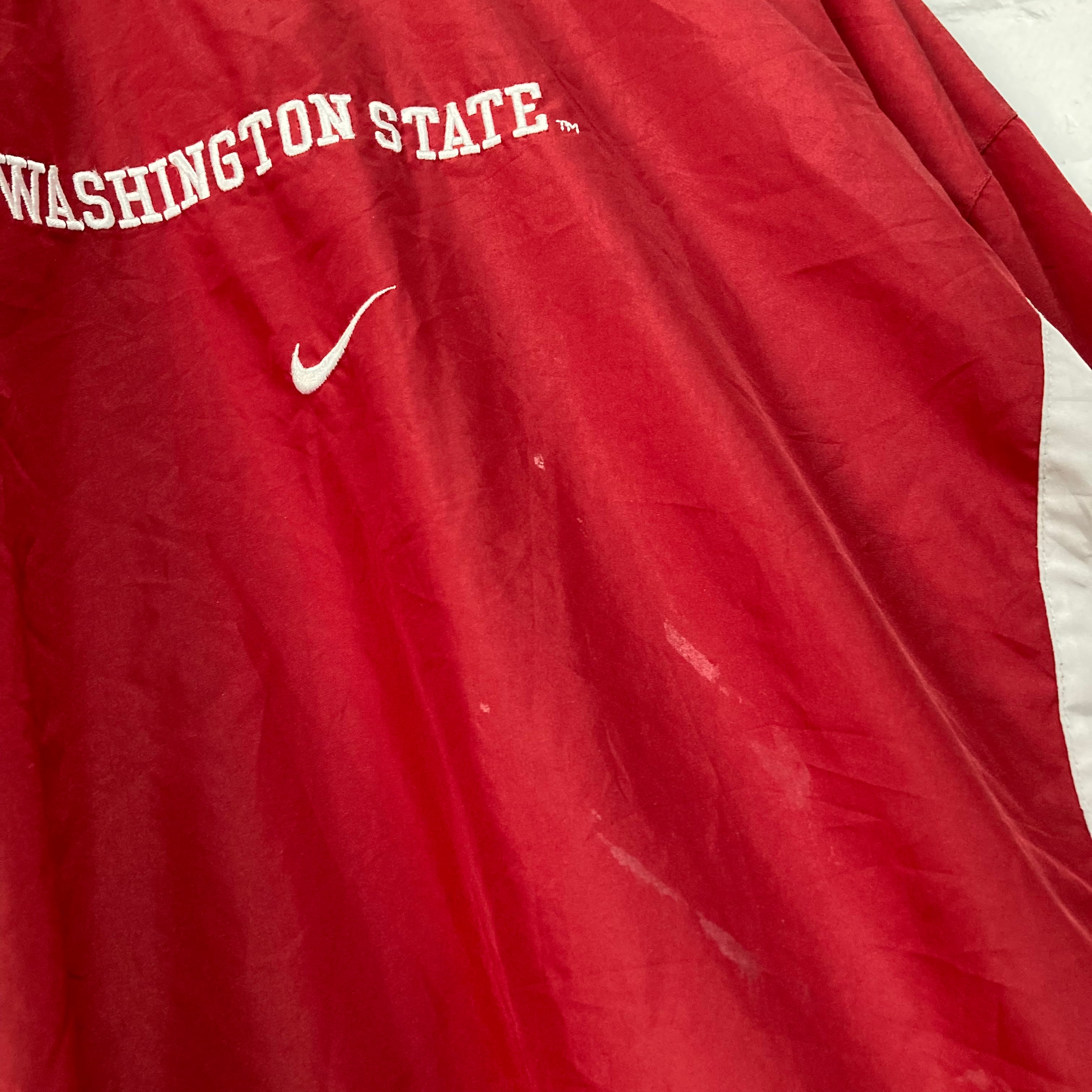 NIKE】Nylon Pullover M “WASHINGTON STATE” USA規格 ナイキ ナイロン ...