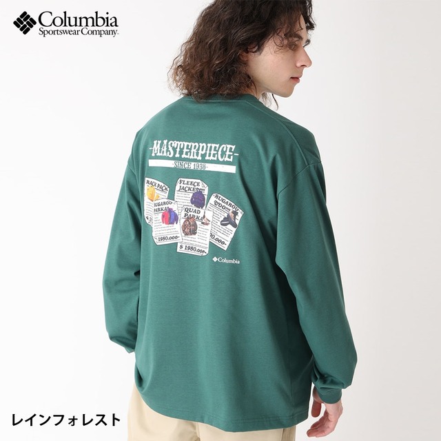 コロンビア Columbia 長袖Tシャツ フォートモーニンググラフィックロングスリーブティー Fortmorning Graphic L/S Tee PM0578