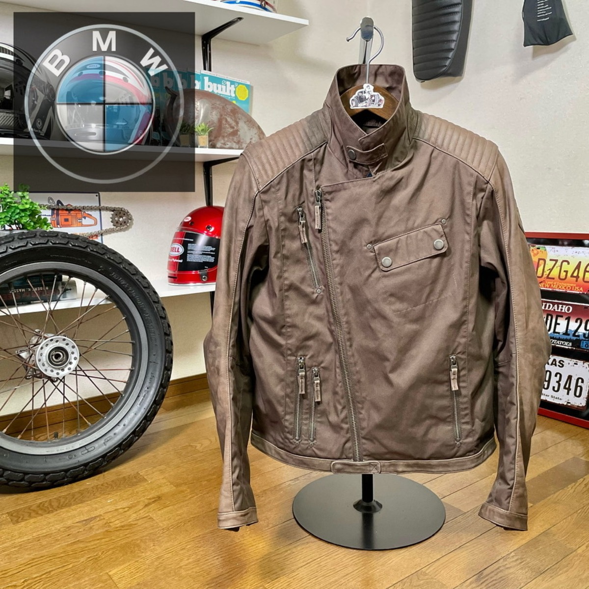 BMW Motorrad 軽く 本革レーシングレザージャケット