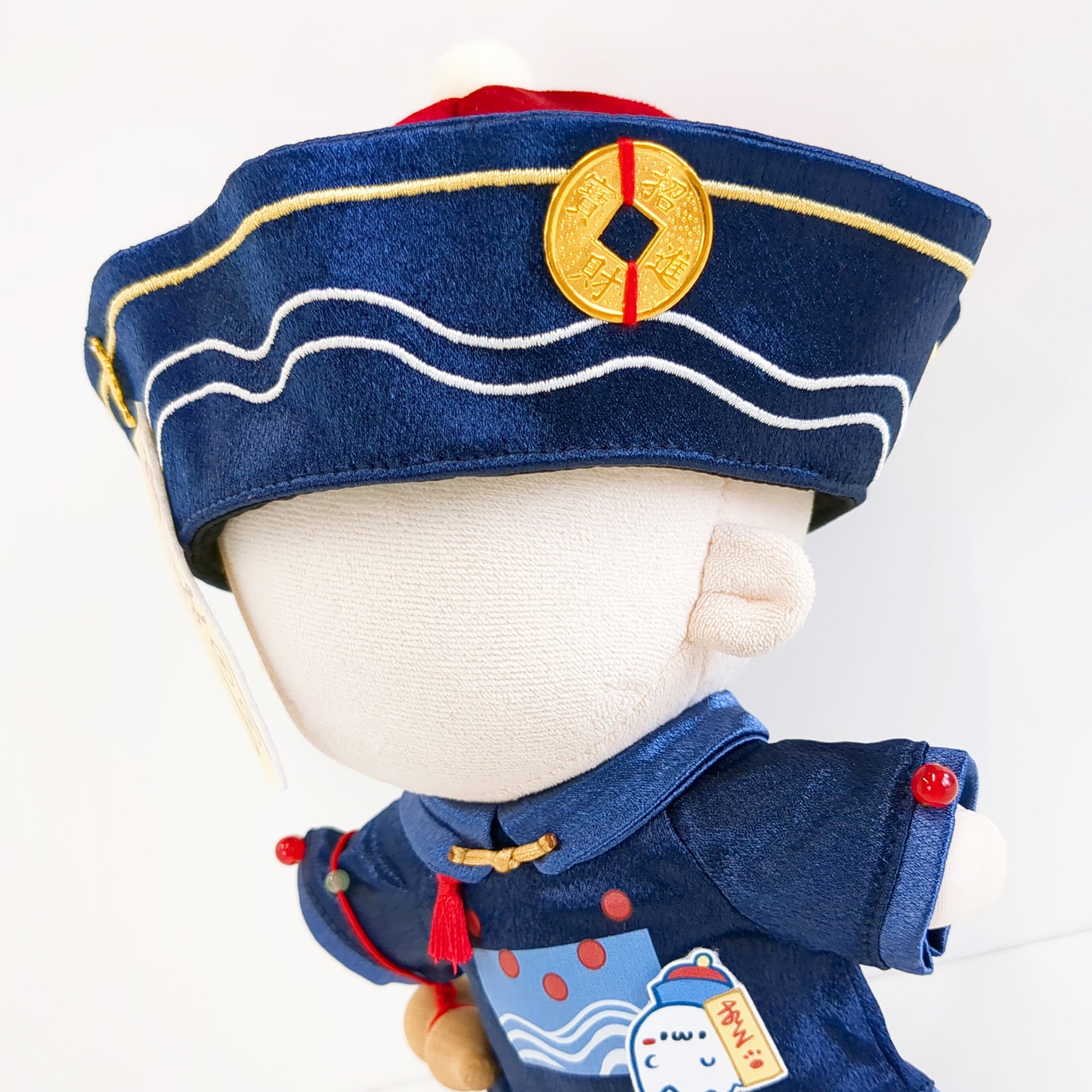HW-1489【20cm】藍色のキョンシー服 | Little Closet │ ぬい服・ぬい