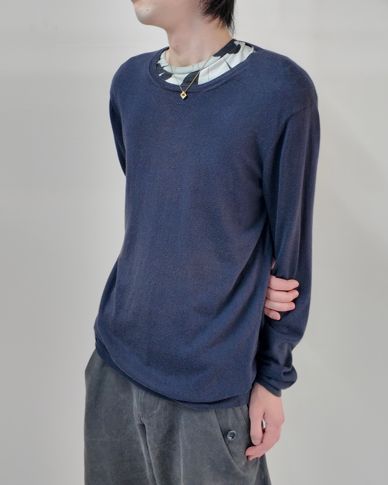 【2018/SS PRADA】basic faded knit