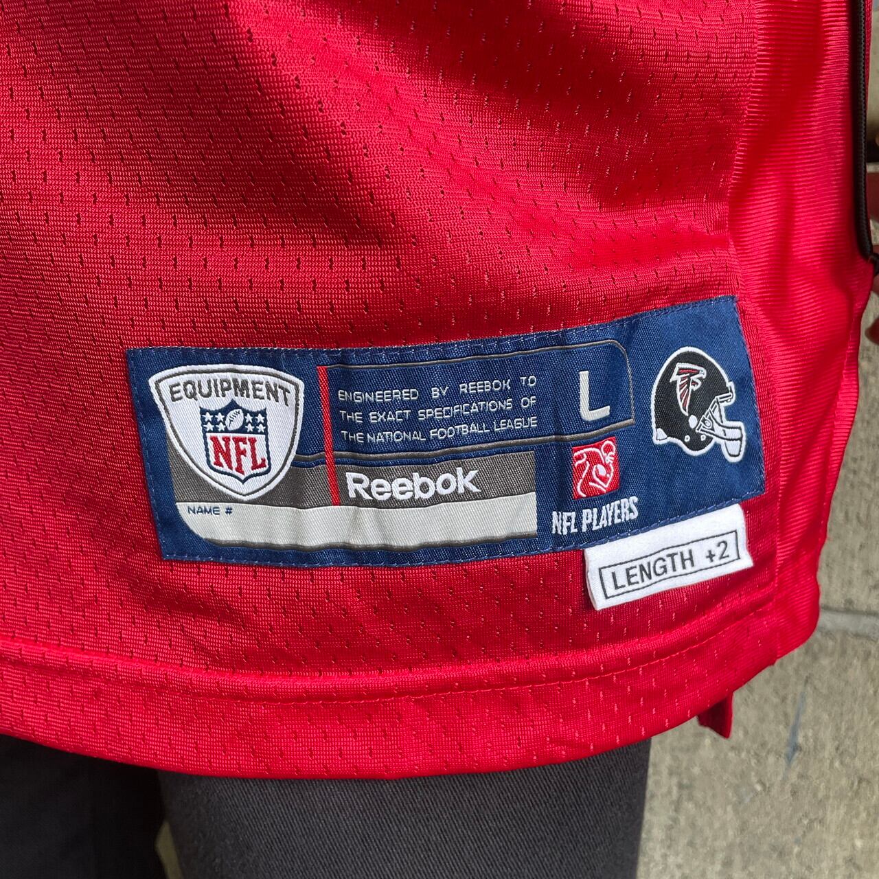 Reebok リーボック NFL アトランタ・ファルコンズ フットボールシャツ