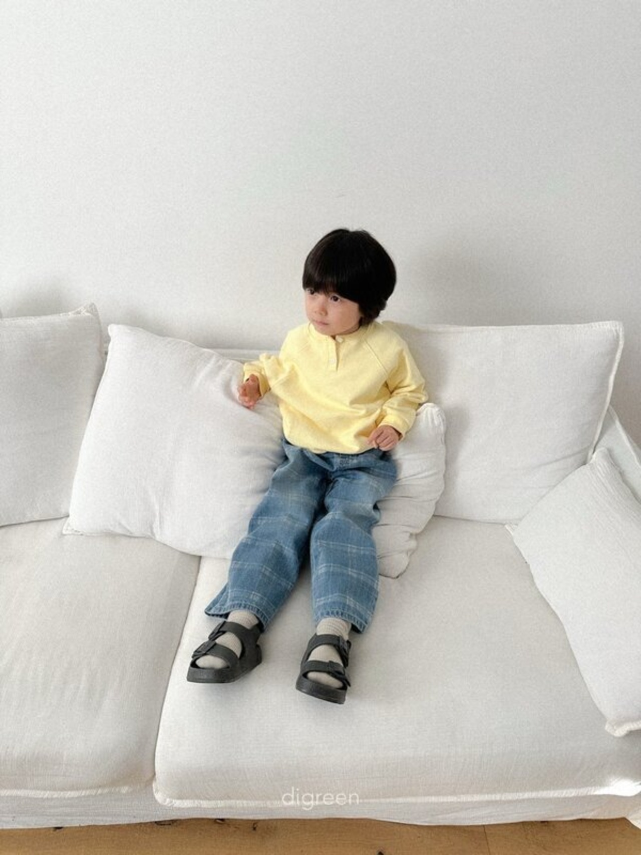 digreen 26/SS チェックコーンデニム