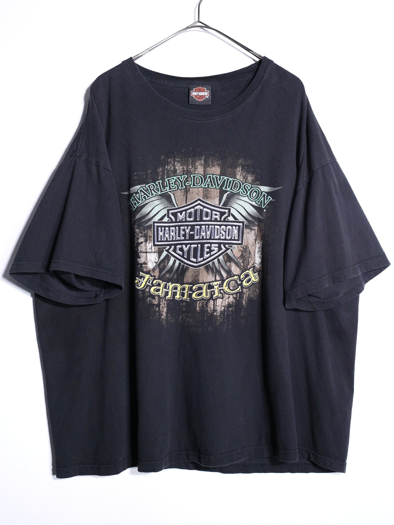”Harley-Davidson” XXL over silhouette Jamaica tee - 8