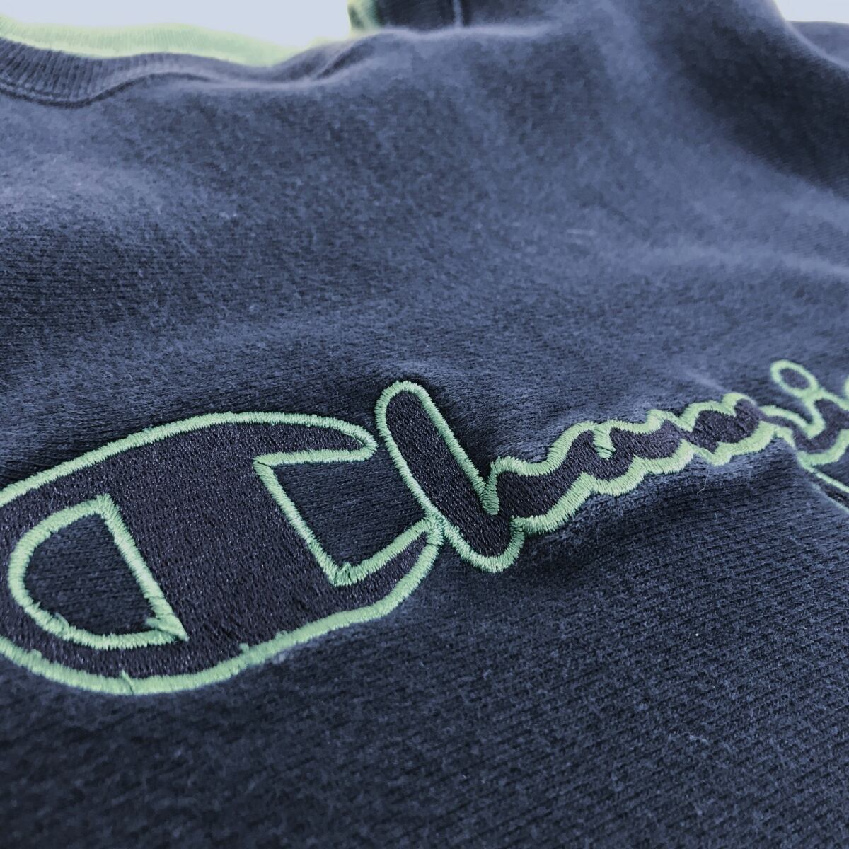 CHAMPION チャンピオン 90年代 USA製 後期 刺繍 タグ リバースウィーブ 