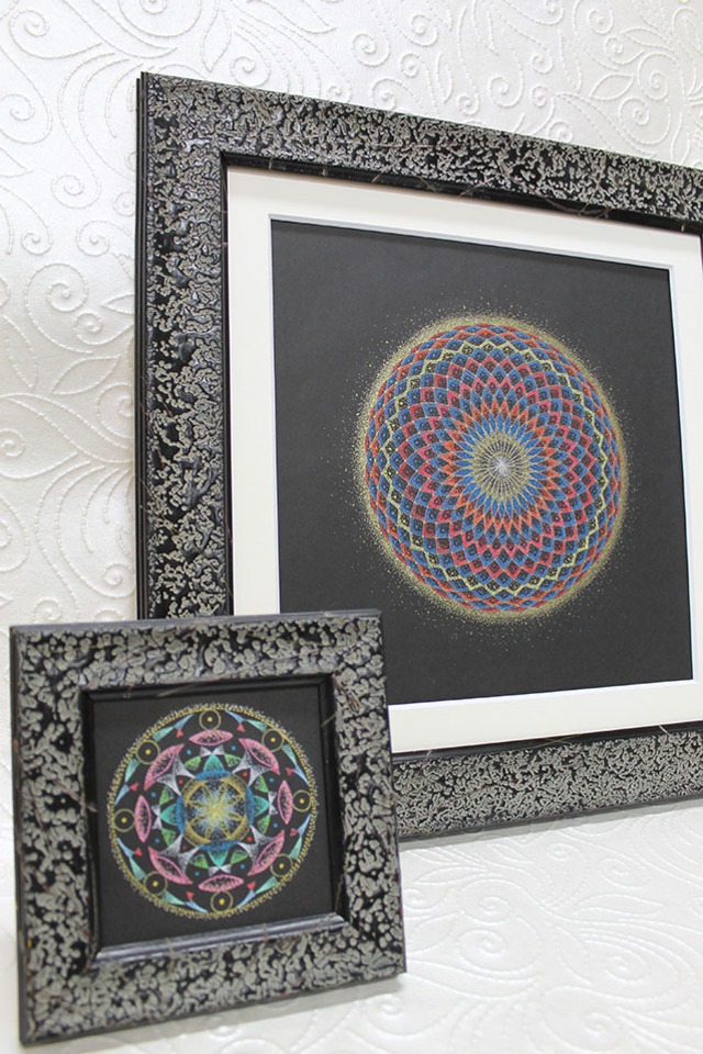 iraboz材30mm幅正方形額 100mm角 150mm角 200mm角 250mm角 300mm角