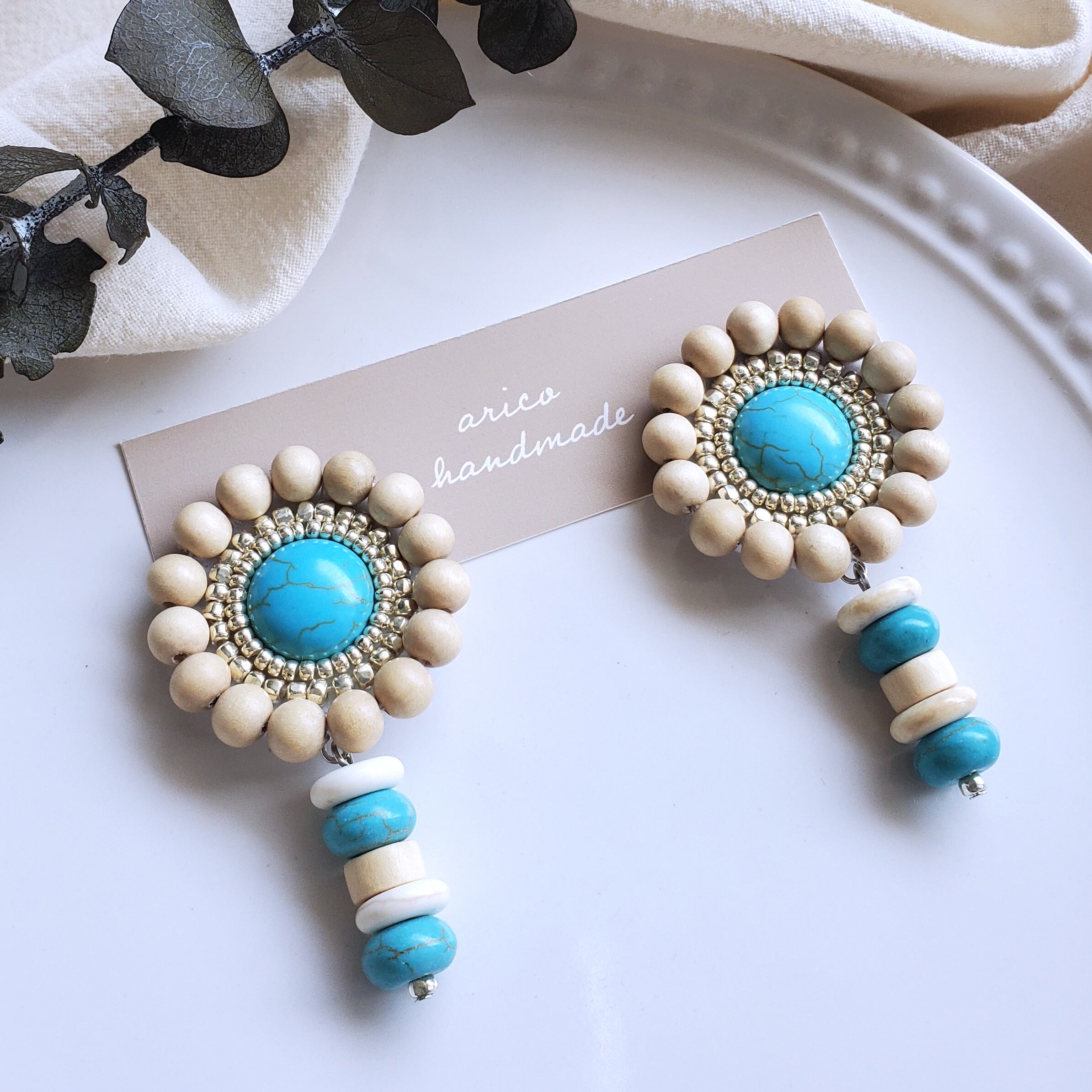 ハンドメイドピアス No.1693 handmade pierce（Pierce | 燈乃工房）