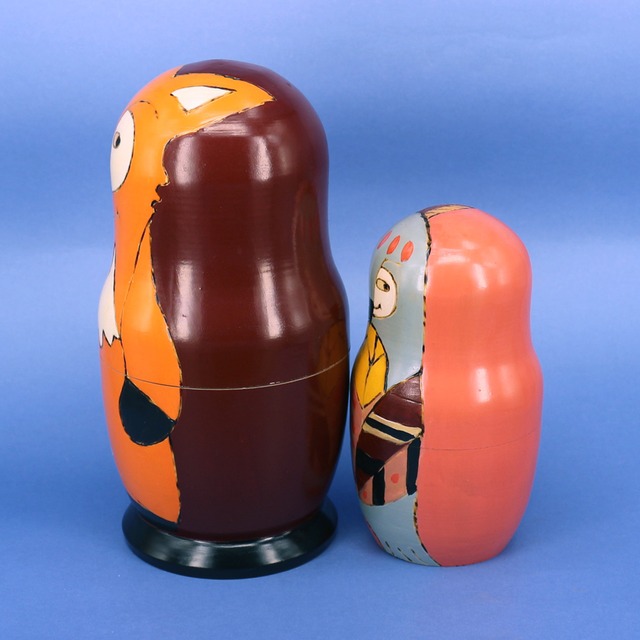 ナターシャ・オレシェンコワ作　マトリョーシカ　5個型