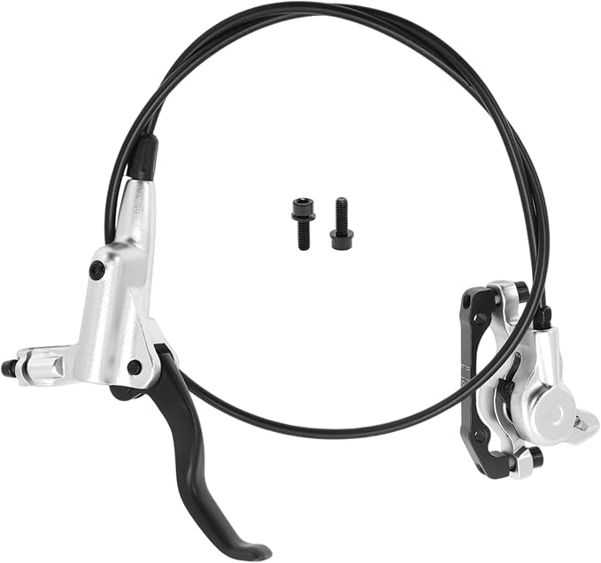 BULLSPANN 自転車 ブレーキレバー 左右レバーセット アルミ合金 ブレーキワイヤー付き 850 mm 1450 mm ロードバイク MTB用 1セット ブラック BULLSPANN 自転車 ブレーキレバー 左右レバーセット アルミ合金