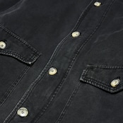 corduroy collar fade black duck coverall