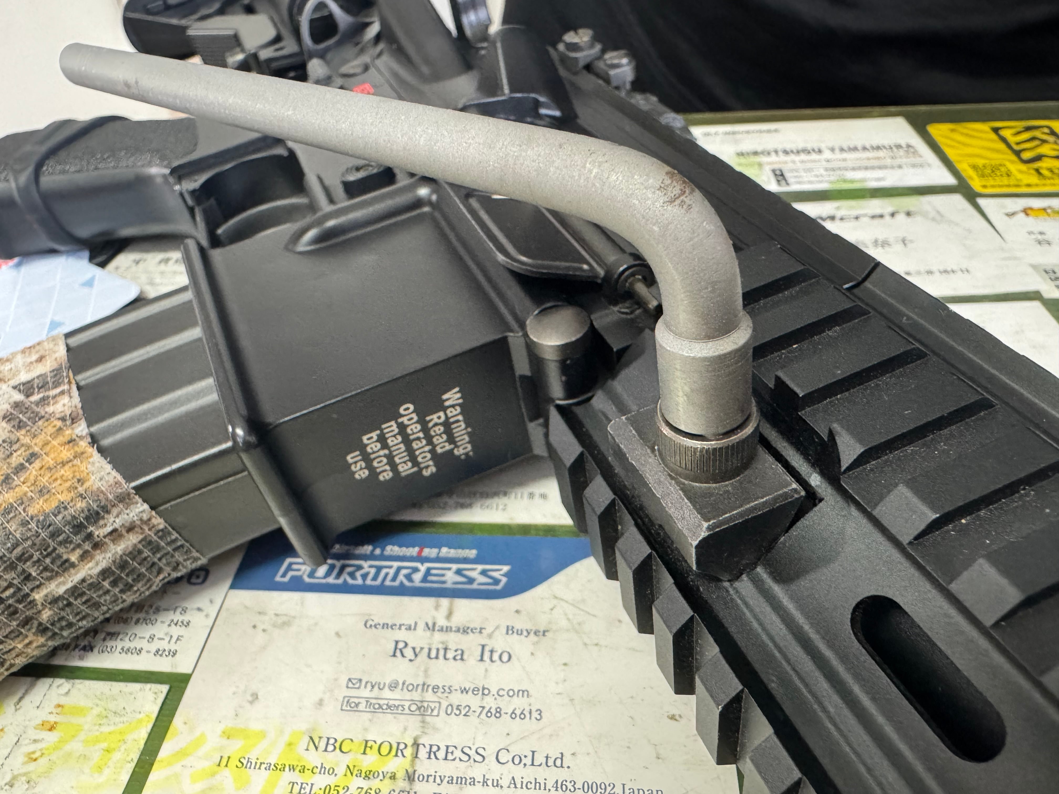 マルイHK416D/417専用ハンドガードロックボルトレンチ | nekobugyou