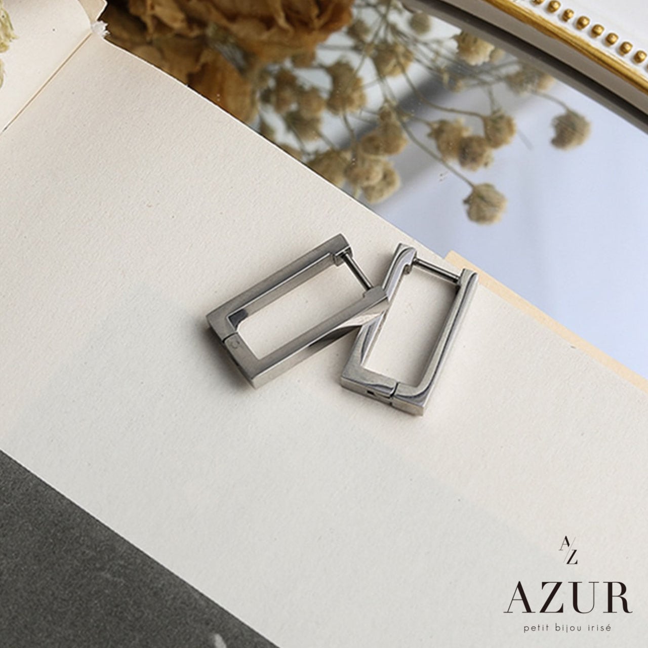 ピアス　No.5228 楽天市場】プリンセス ダイヤモンド ピアス 0.4ct レディース